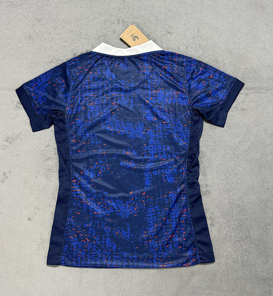 France Fan Tee Blue - WOMEN