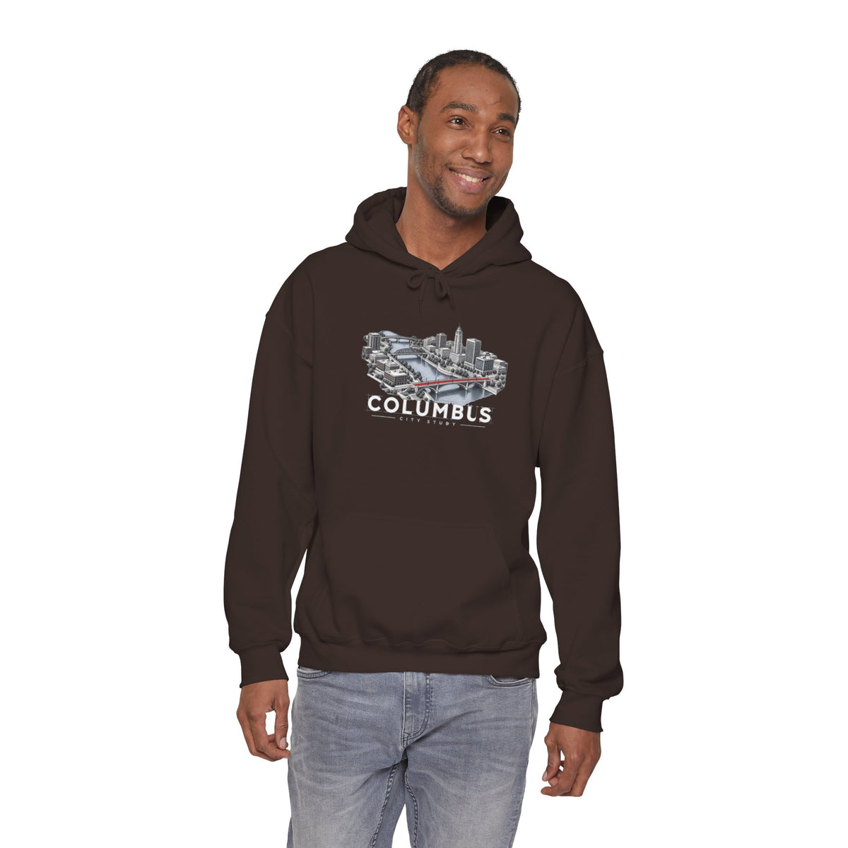 Columbus City Skyline Hoodie