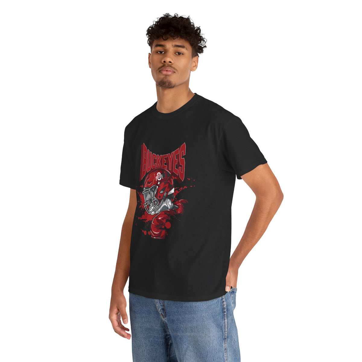 Buckeyes Aesthetic Helmet Tee