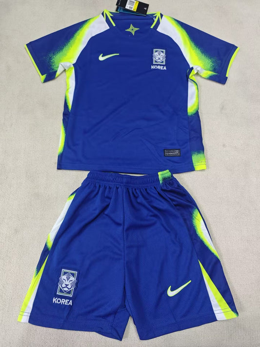 South Korea Fan Set Blue - KIDS
