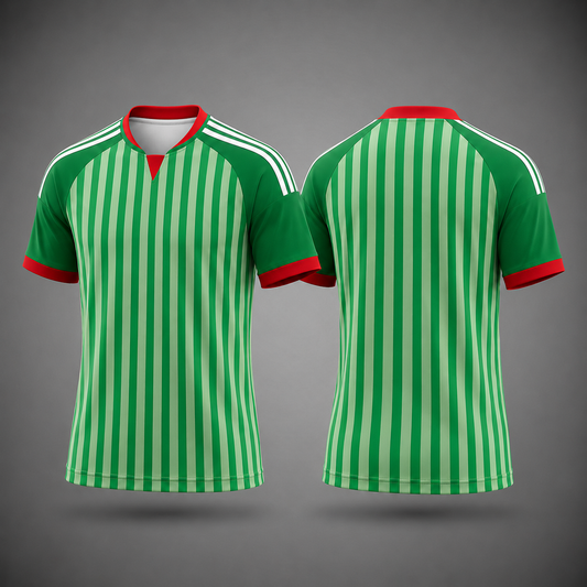 Algeria Fan Tee Green - MEN | UNISEX