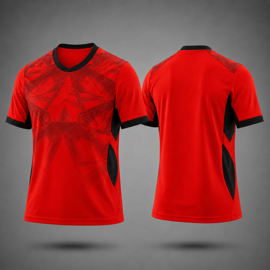 Egypt Fan Tee Red - MEN | UNISEX