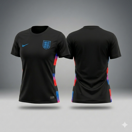 England Fan Tee Black - WOMEN