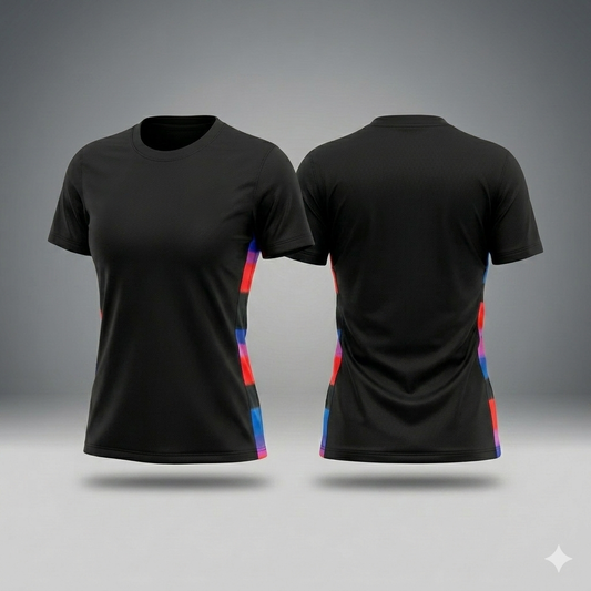 Fan Tee Black - WOMEN