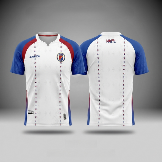 Haiti Fan Tee White - MEN | UNISEX