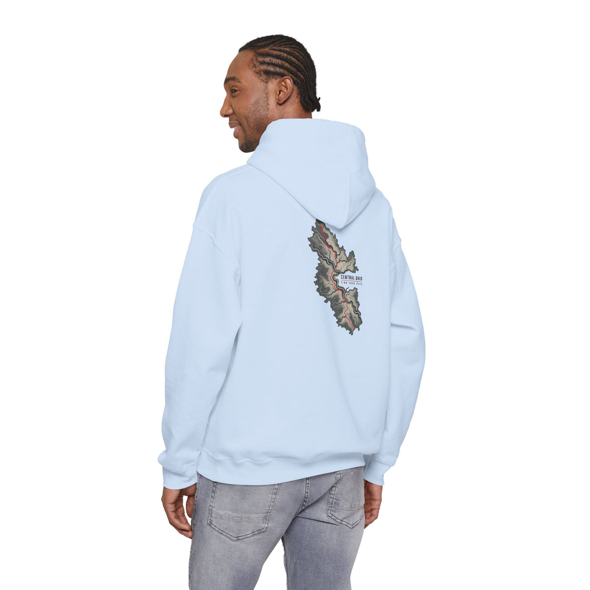 Ohio Vintage Map Hoodie