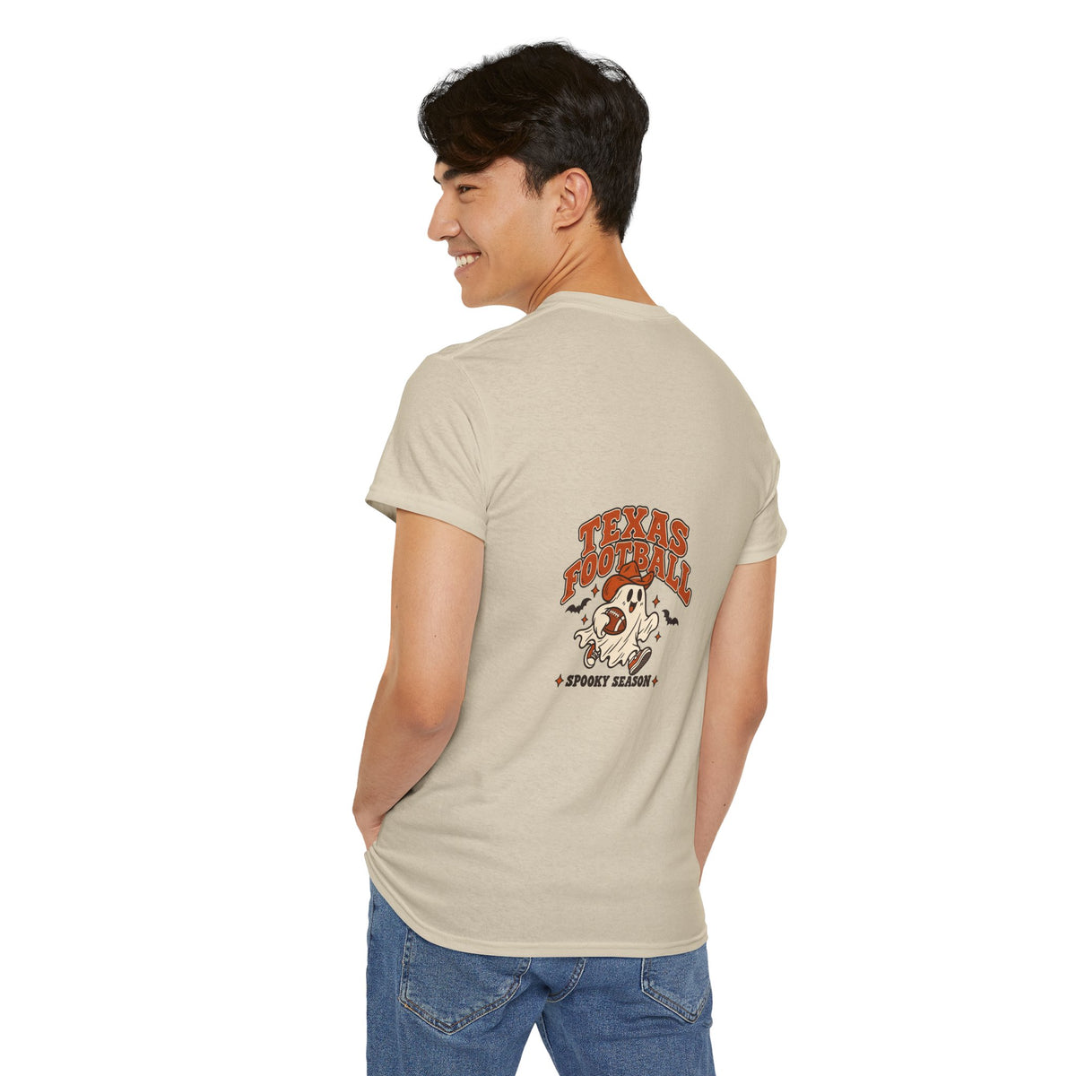 Longhorns Football Vintage College Tee