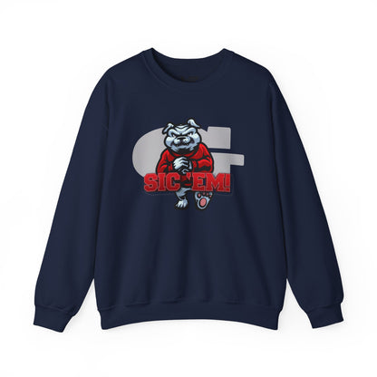 Georgia 'Sic 'Em' Crewneck Sweatshirt