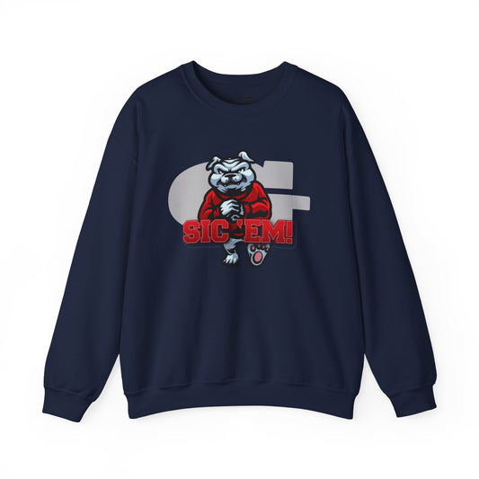 Georgia 'Sic 'Em' Crewneck Sweatshirt