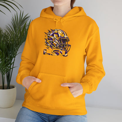 LSU Football Helmet Hoodie