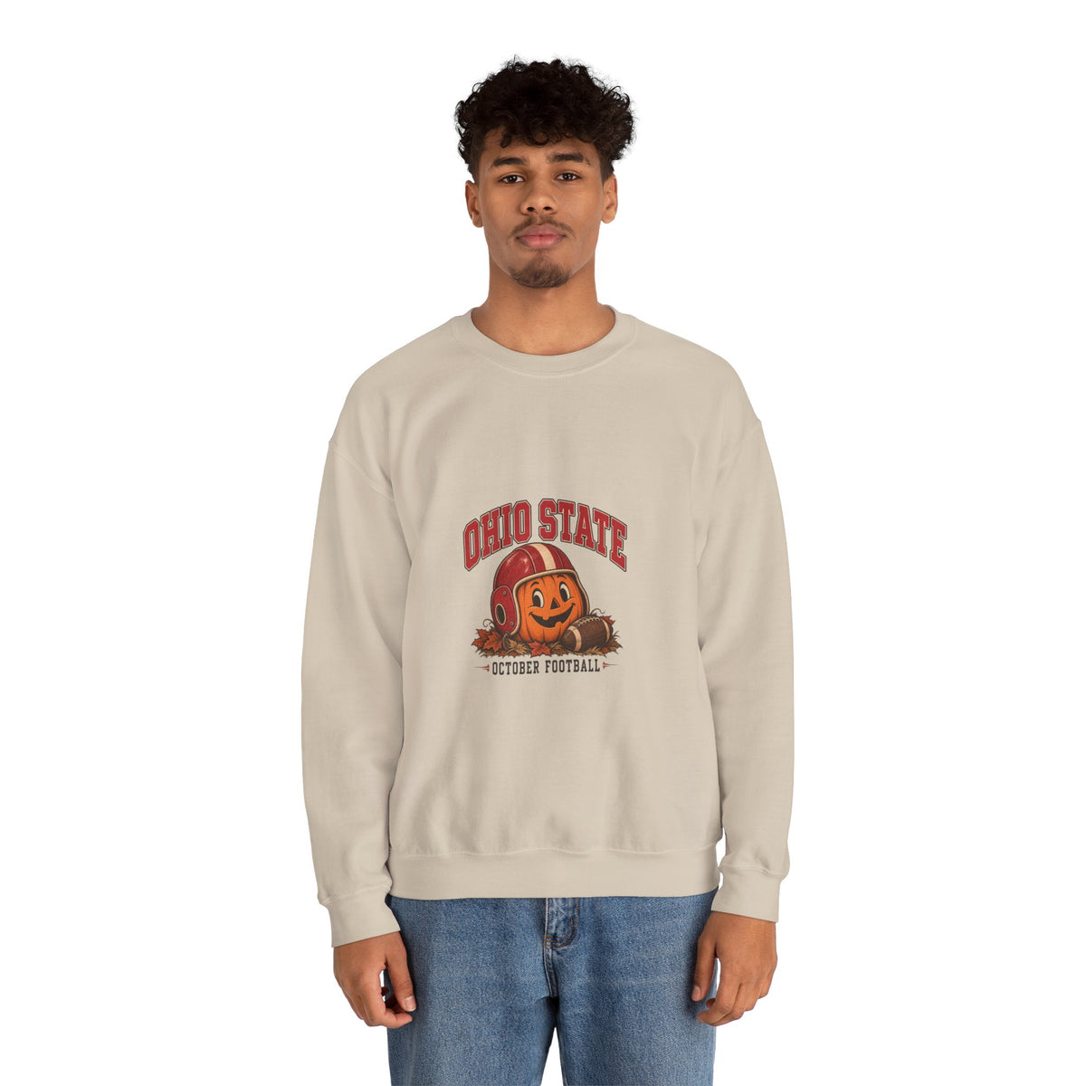 Buckeyes Halloween Pumpkin Sweatshirt
