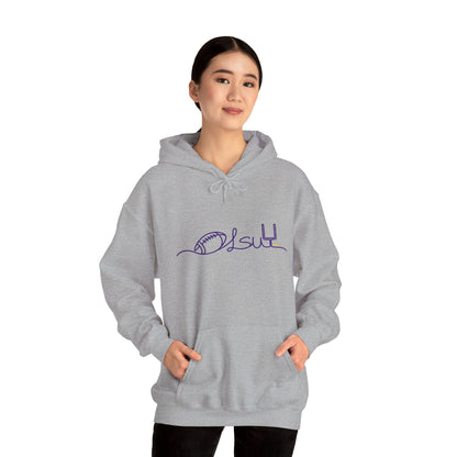 Tigers Football Vintage Hoodie
