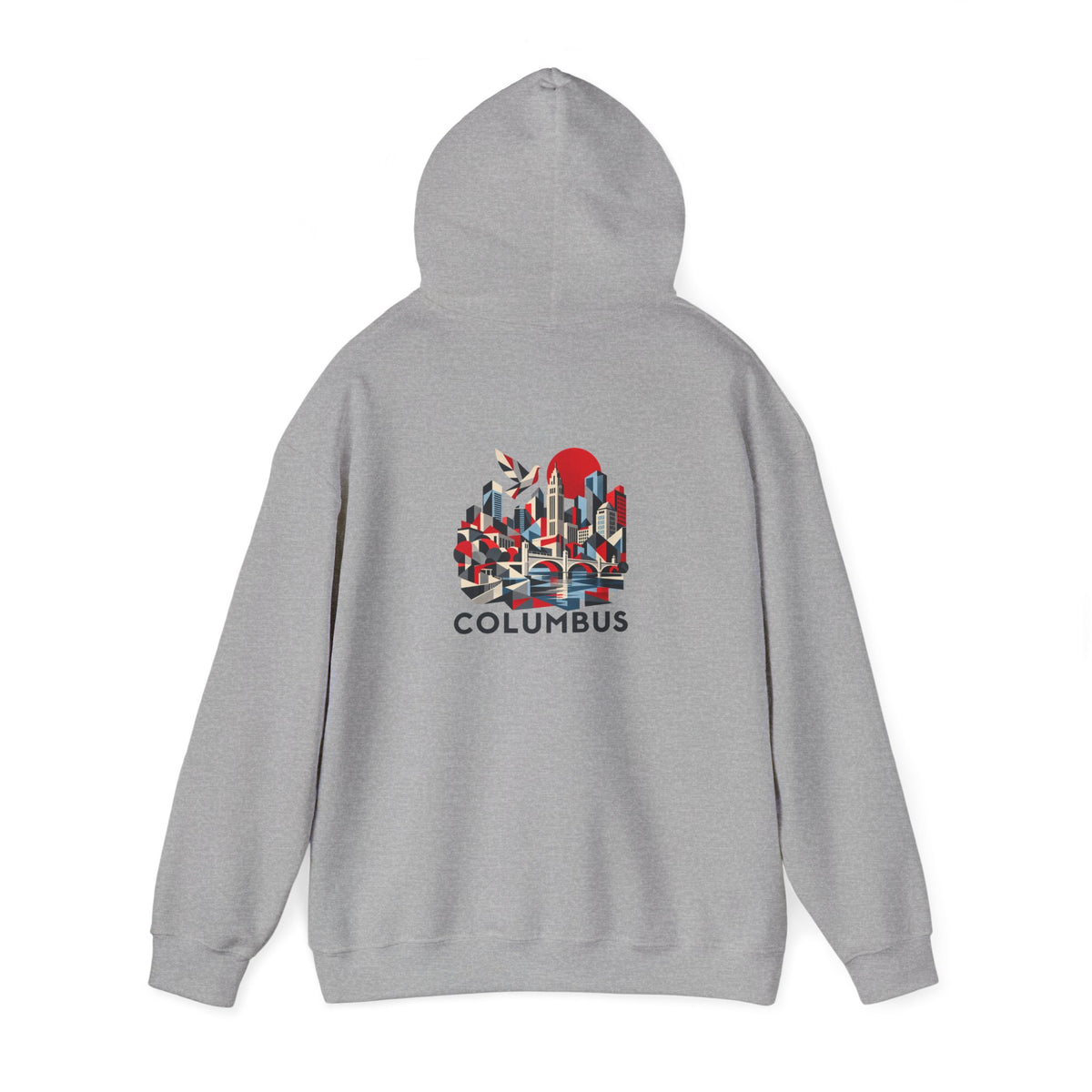 Buckeyes Vintage Skyscraper Hoodie
