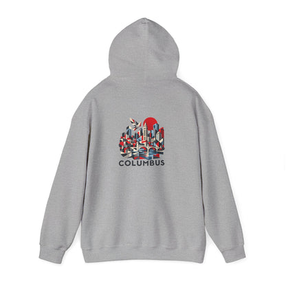 Buckeyes Vintage Skyscraper Hoodie