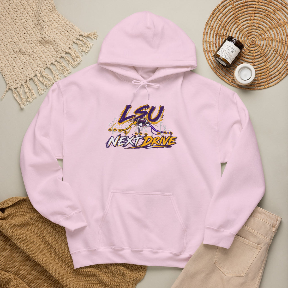 Tigers Next Drive Vintage Hoodie