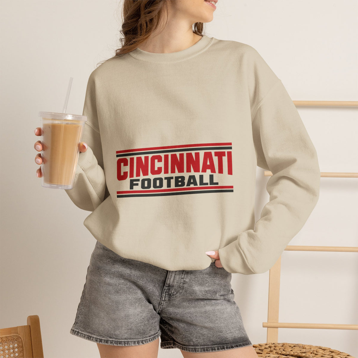 Cincinnati Football Crewneck Sweatshirt