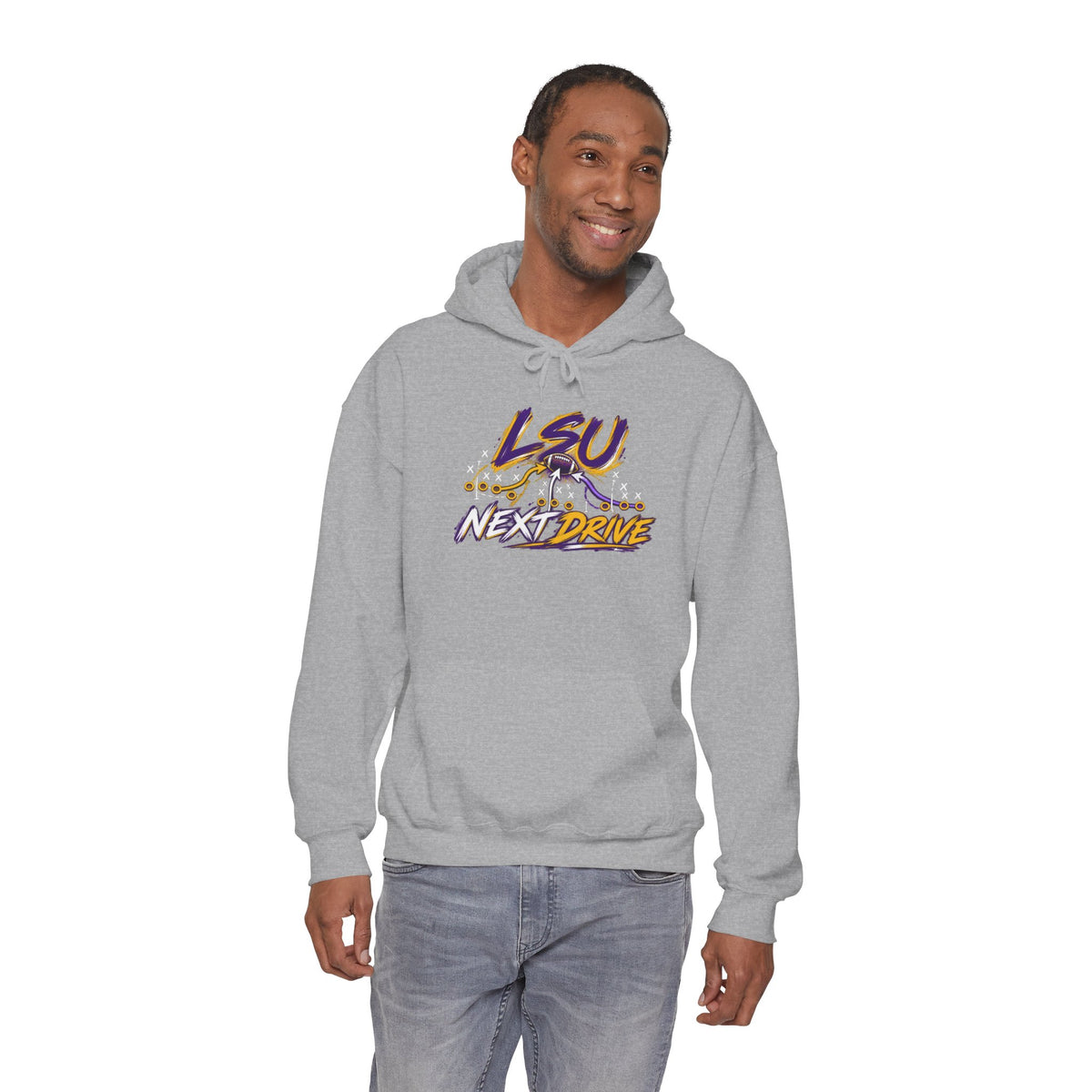 Tigers Next Drive Vintage Hoodie