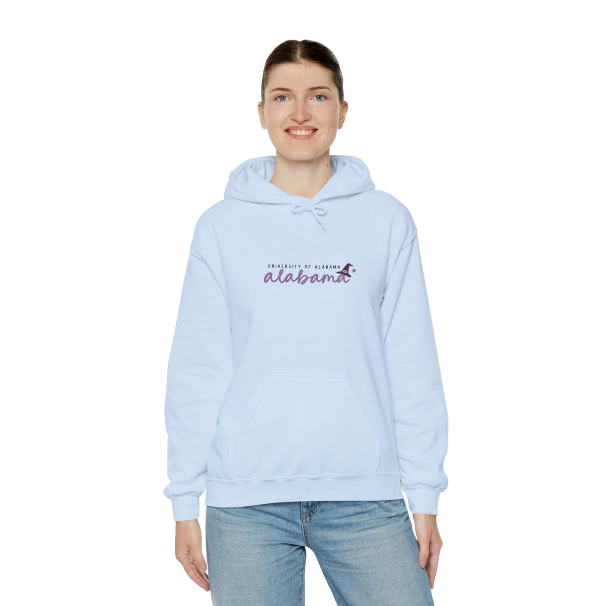 Alabama Purple Script Hoodie