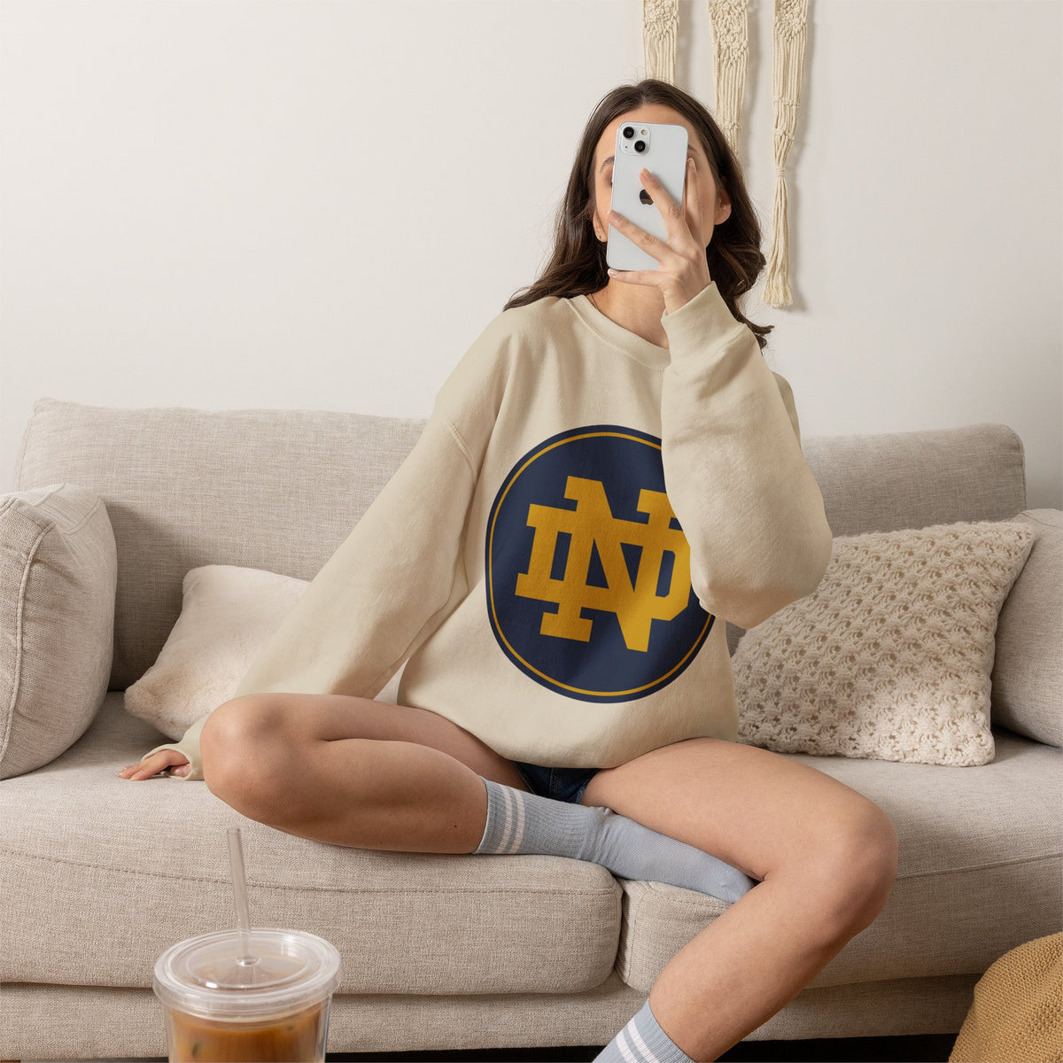 Notre Dame Classic Logo Sweatshirt
