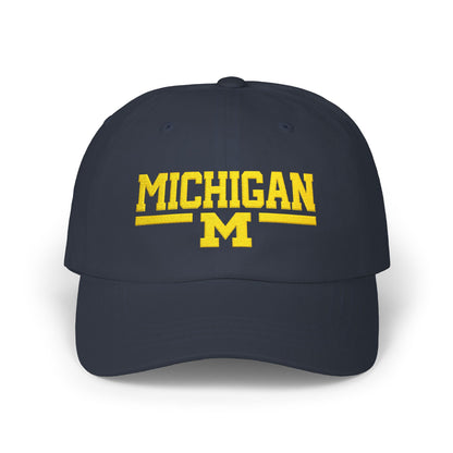 Michigan Wolverines Classic Dad Cap