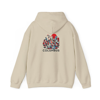 Buckeyes Vintage Skyscraper Hoodie