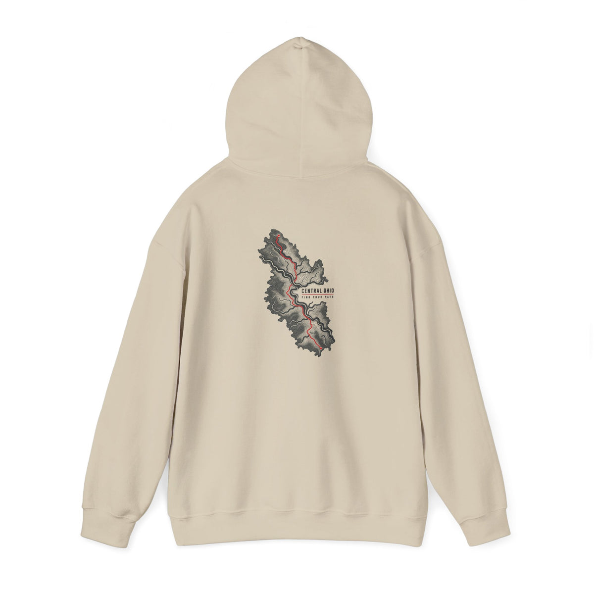 Ohio Vintage Map Hoodie