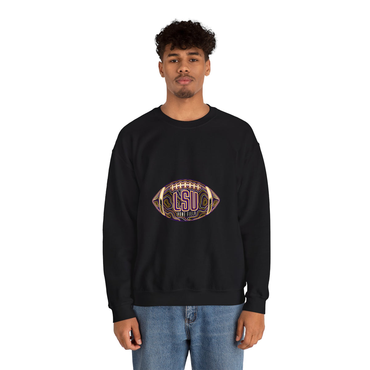 LSU Football Fandom Sweatshirt