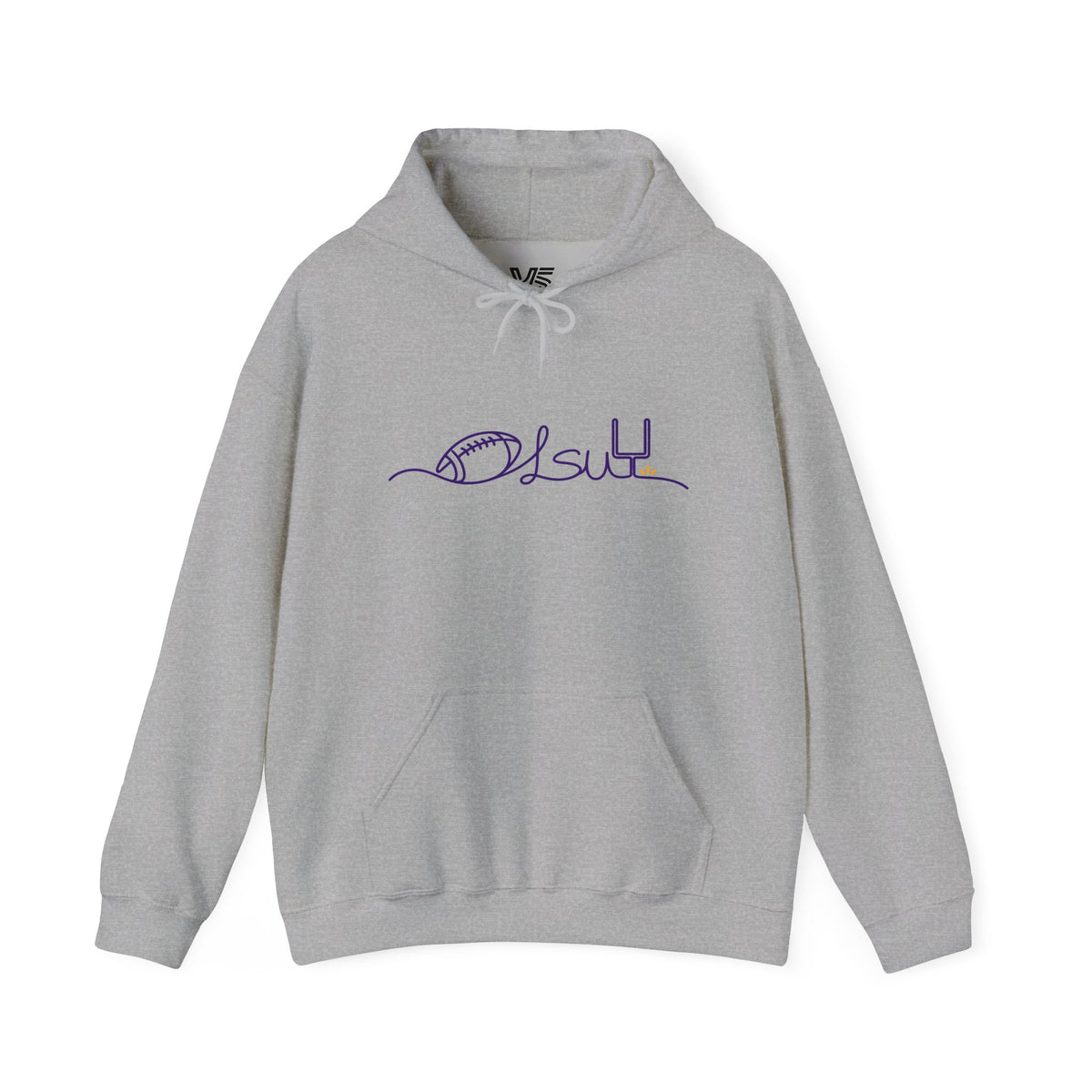 Tigers Football Vintage Hoodie