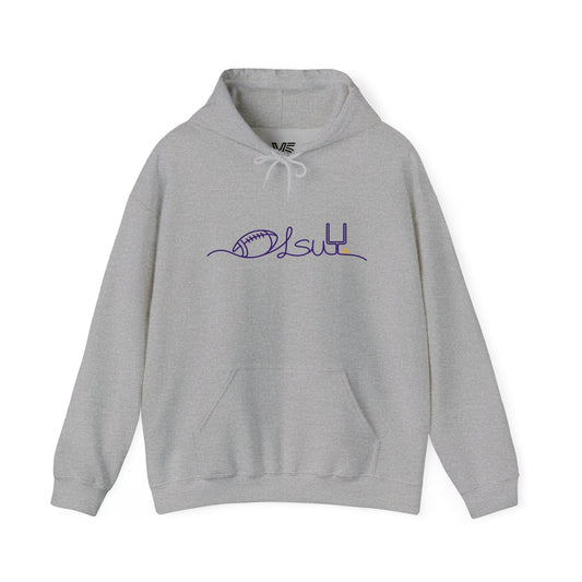 Tigers Football Vintage Hoodie