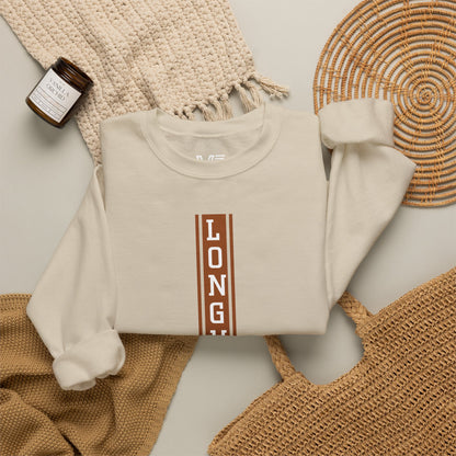 Longhorns Vertical Back Crewneck Sweatshirt