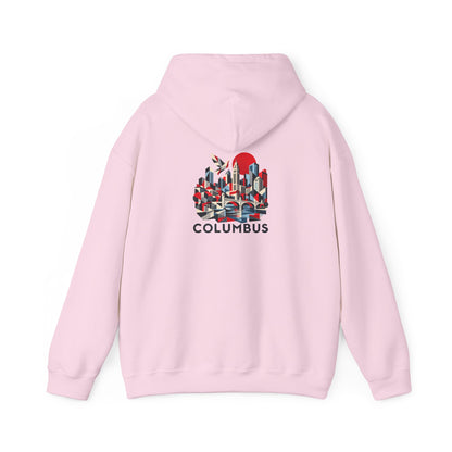 Buckeyes Vintage Skyscraper Hoodie