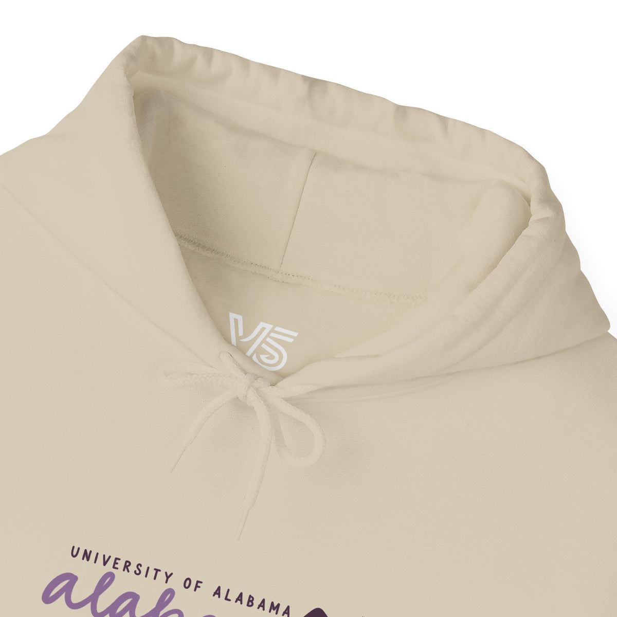 Alabama Purple Script Hoodie