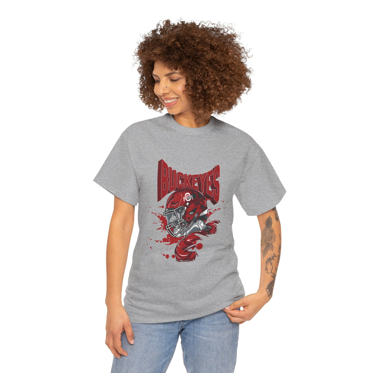Buckeyes Aesthetic Helmet Tee