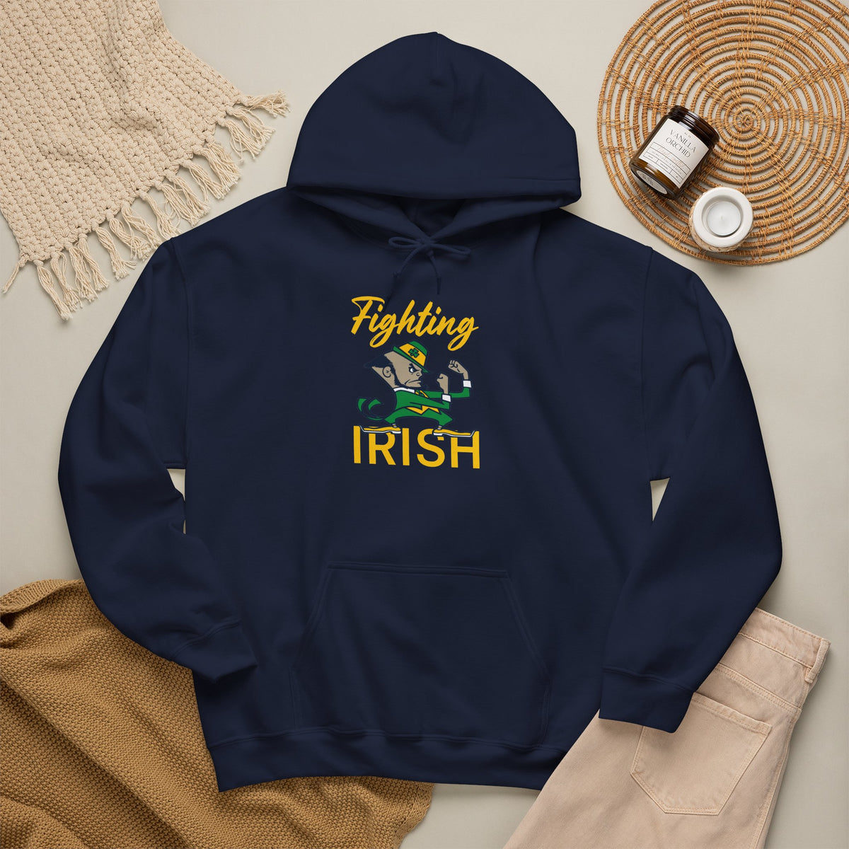 Notre Dame Fighting Irish Vintage Hoodie