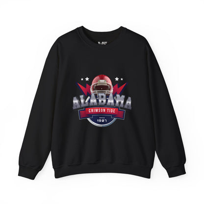 Crimson Tide Helmet Style Sweatshirt