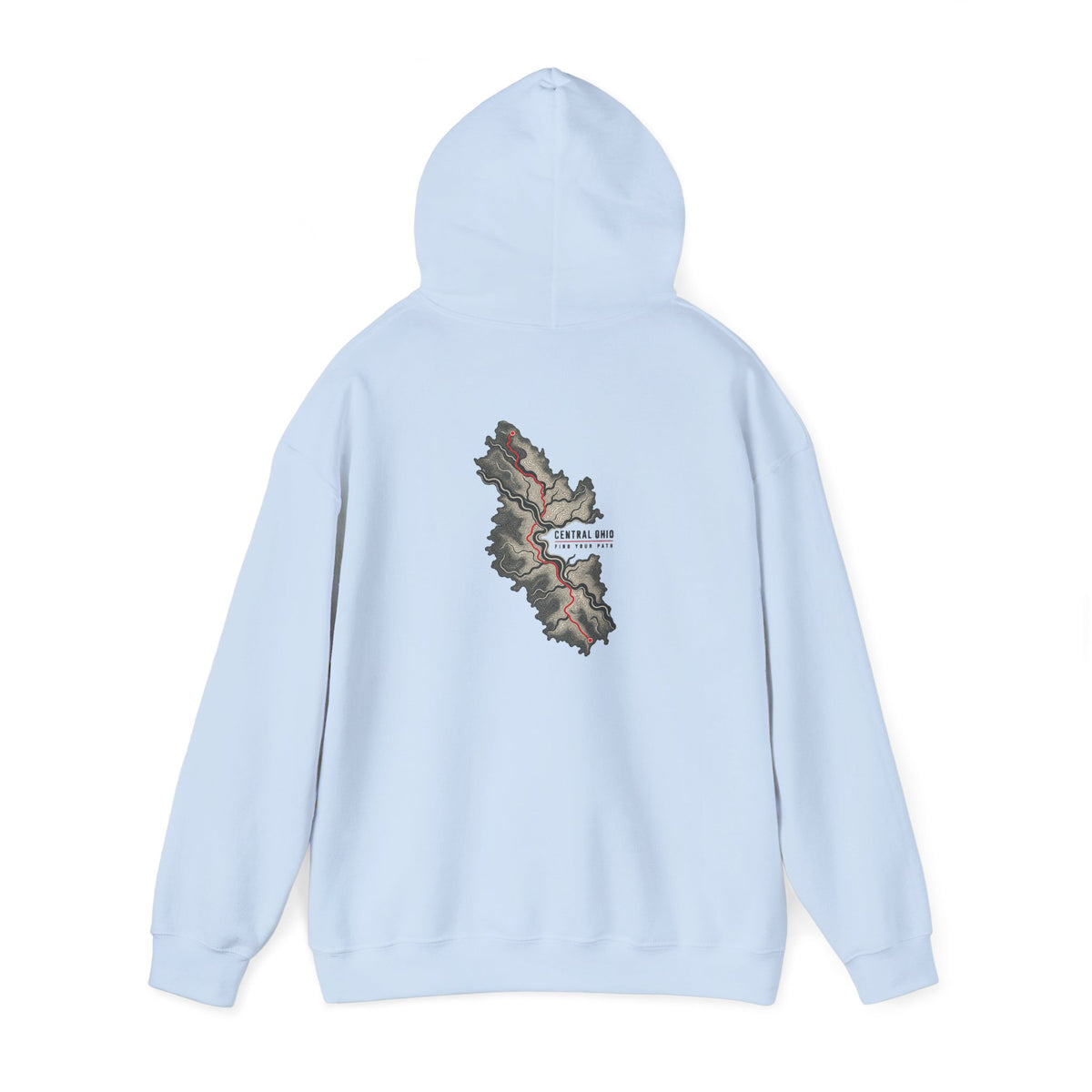 Ohio Vintage Map Hoodie