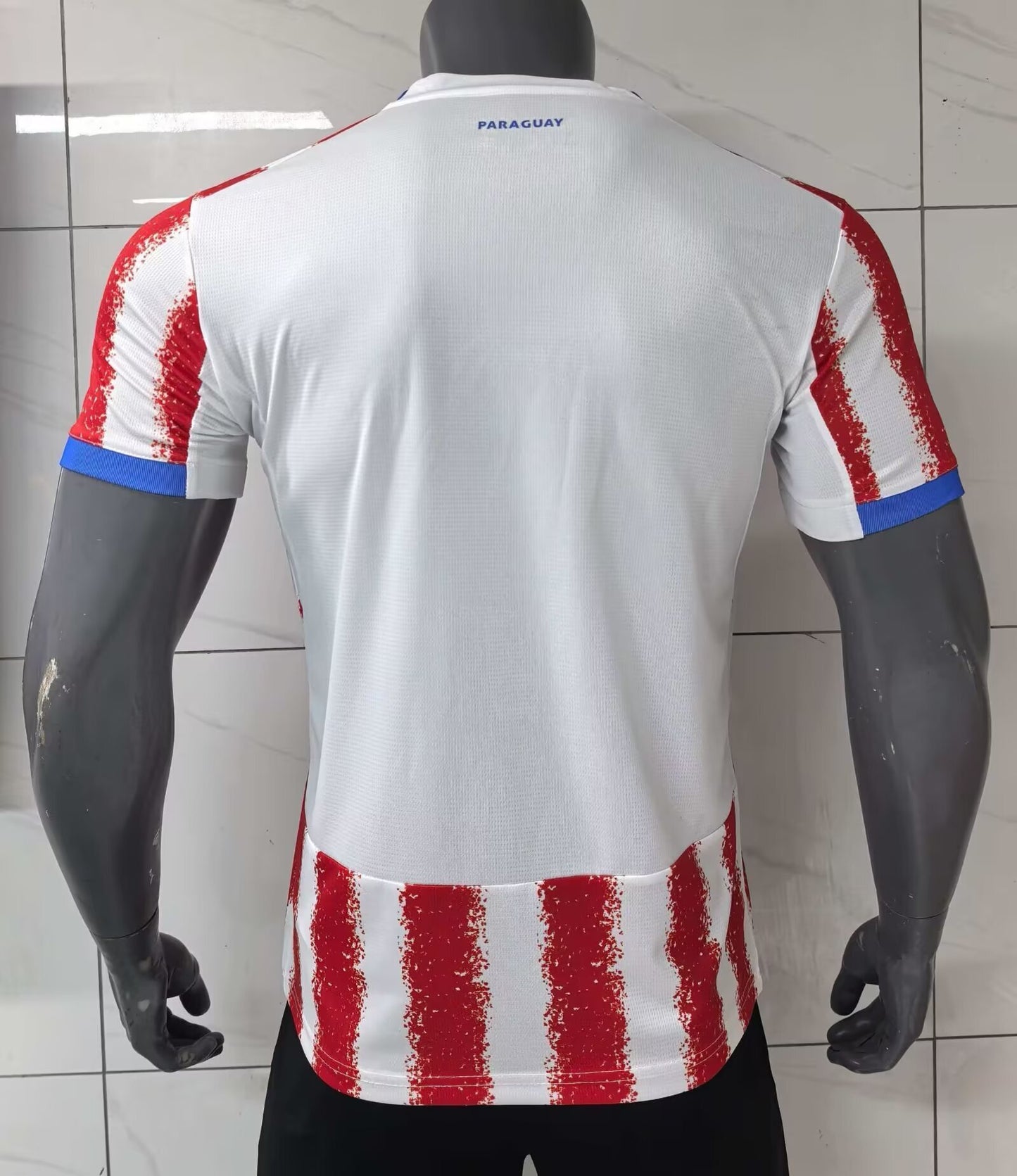 Paraguay Fan Tee Red White - MEN | UNISEX