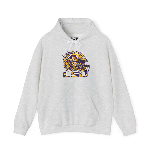 LSU Football Helmet Hoodie
