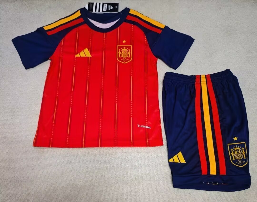 Spain Home Jersey World Cup 2026 - KIDS