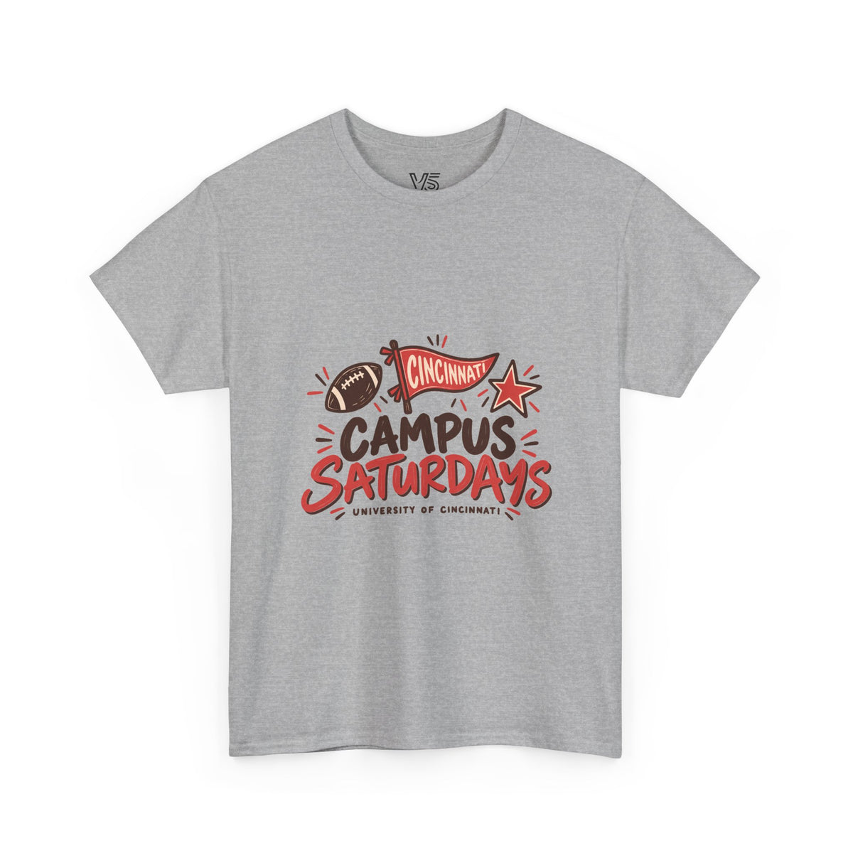 Cincinnati Campus Saturdays Football T-Shirt