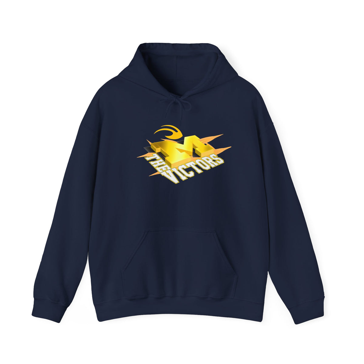 Michigan 1862 Retro Yellow Vector Logo Pullover