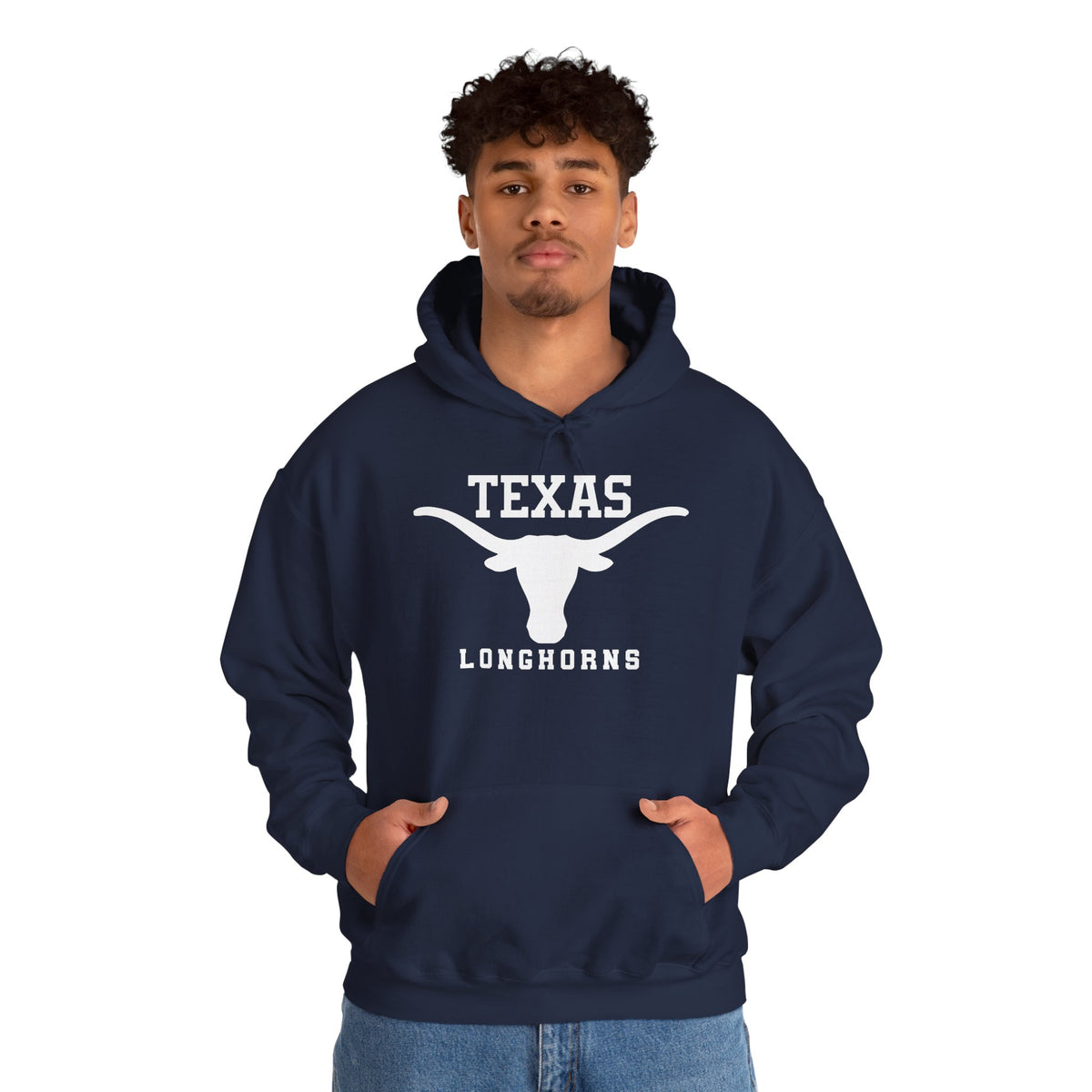 Texas Longhorns Hoodie – Vintage Lone Star Steer Logo