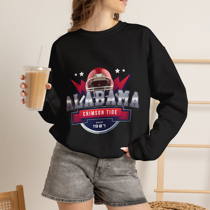 Crimson Tide Helmet Style Sweatshirt