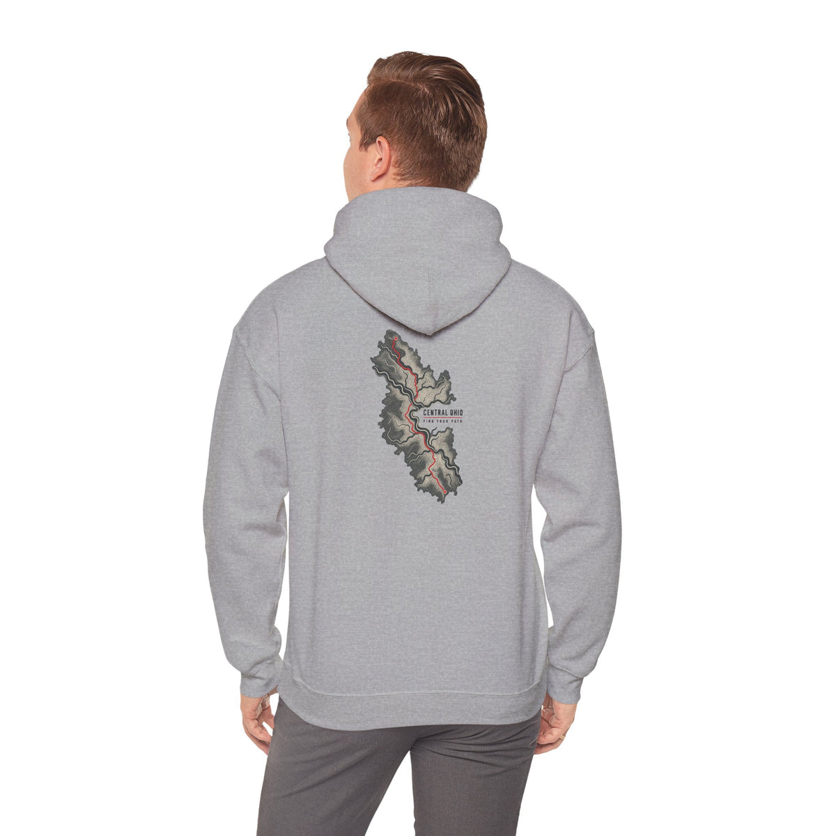 Ohio Vintage Map Hoodie