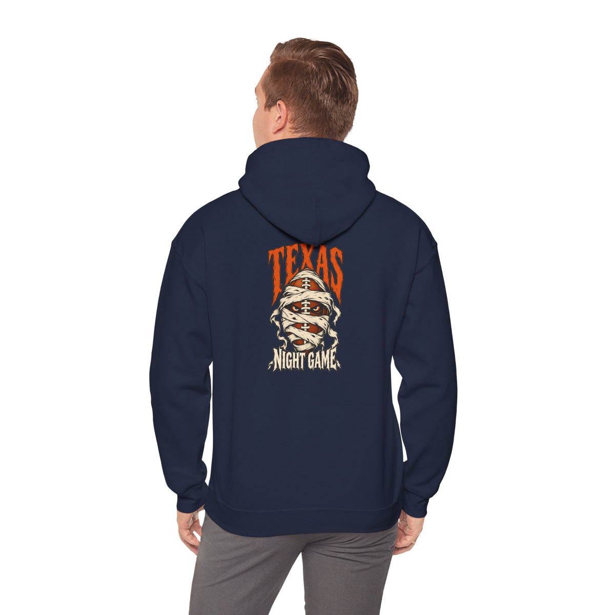 Texas Night Game Vintage Hoodie
