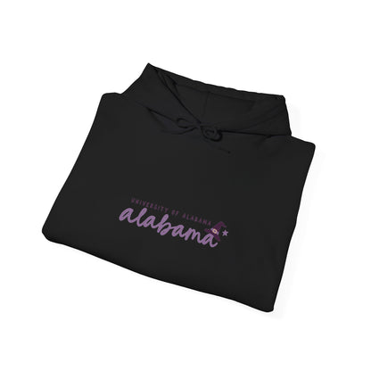 Alabama Purple Script Hoodie