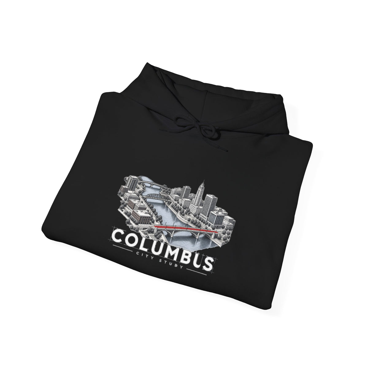 Columbus City Skyline Hoodie