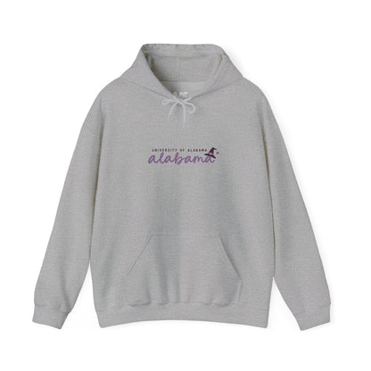 Alabama Purple Script Hoodie