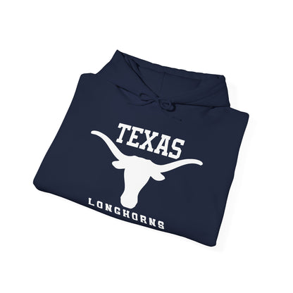Texas Longhorns Hoodie – Vintage Lone Star Steer Logo