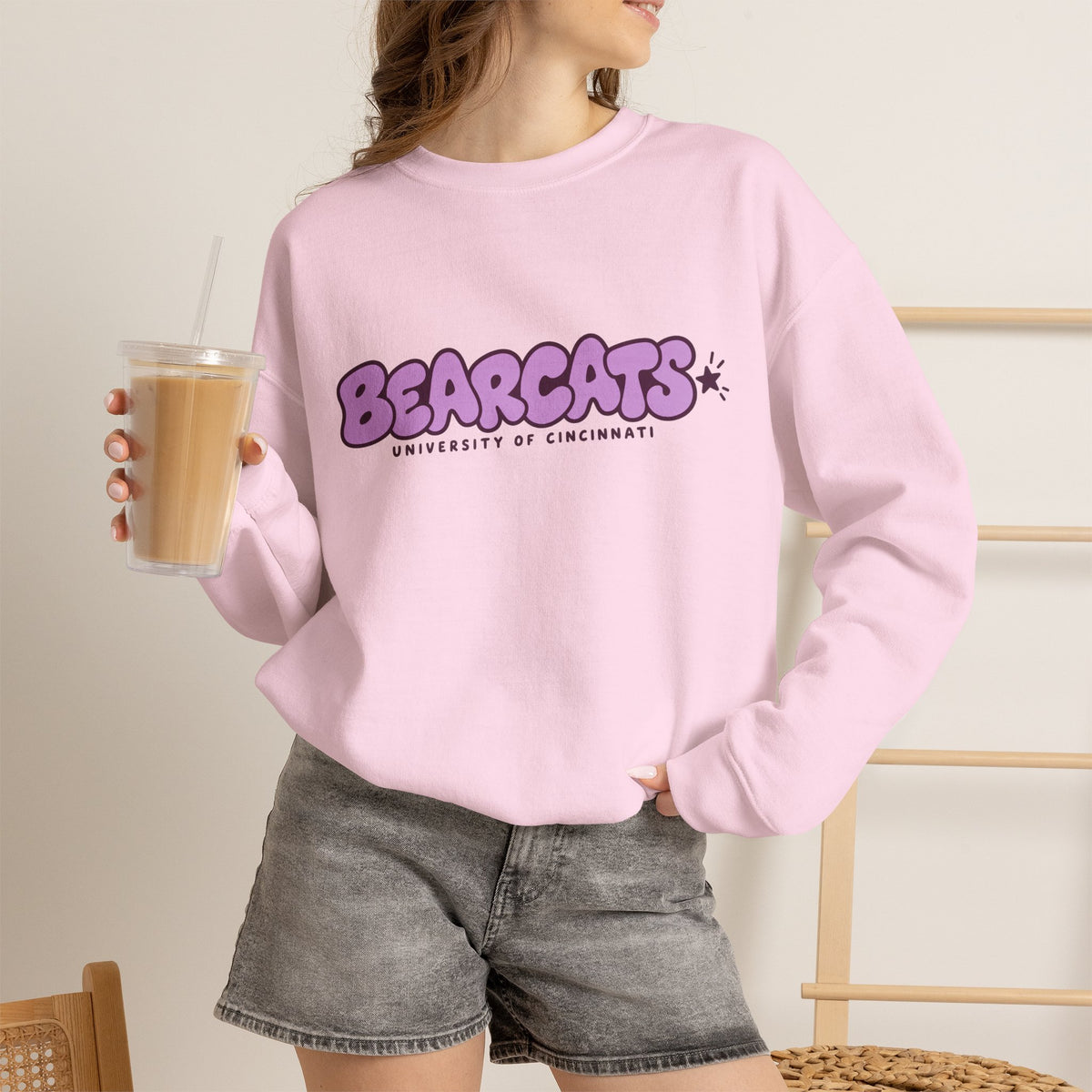 Bearcats Football Crewneck Sweatshirt
